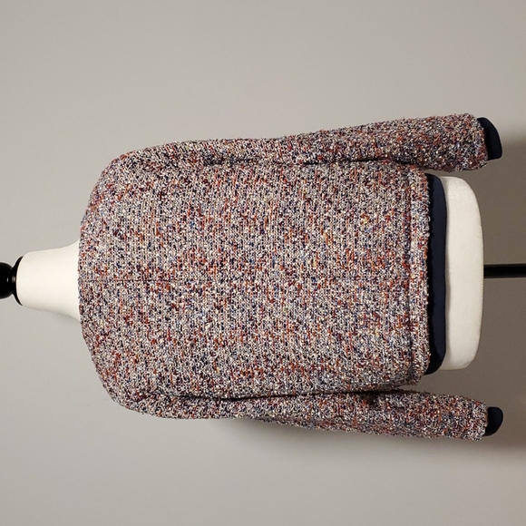 Parker Boucle and Velvet Bomber Jacket Size M - Picture 5 of 8